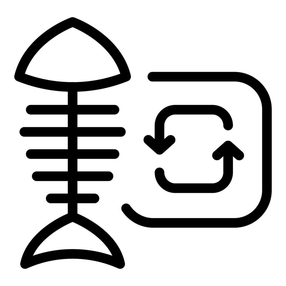 Sustainable energy icon with wind turbine and recycling symbol vector