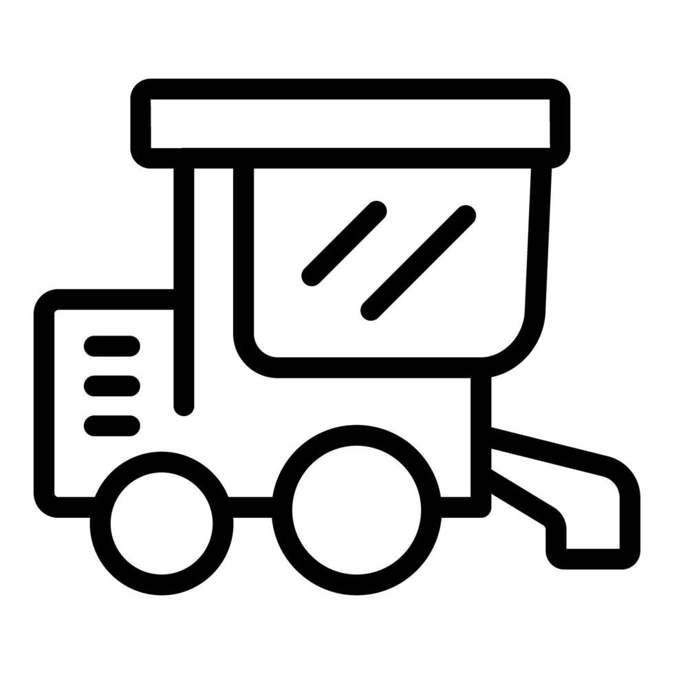 icon of a train engine vector