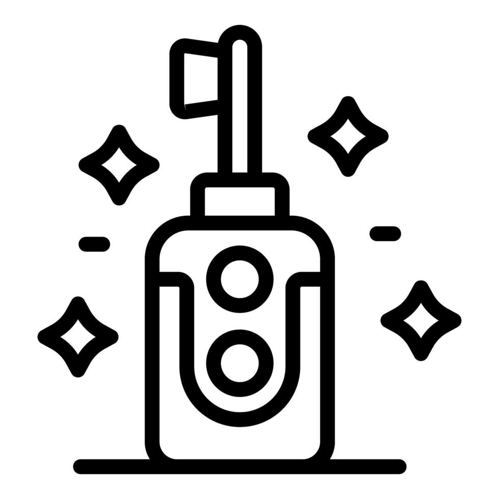 Sparkling clean hand sanitizer icon vector