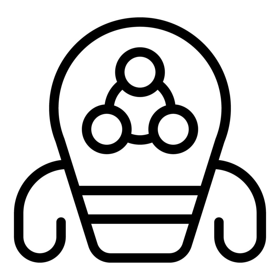 Graphic icon of a car seat with child icon vector