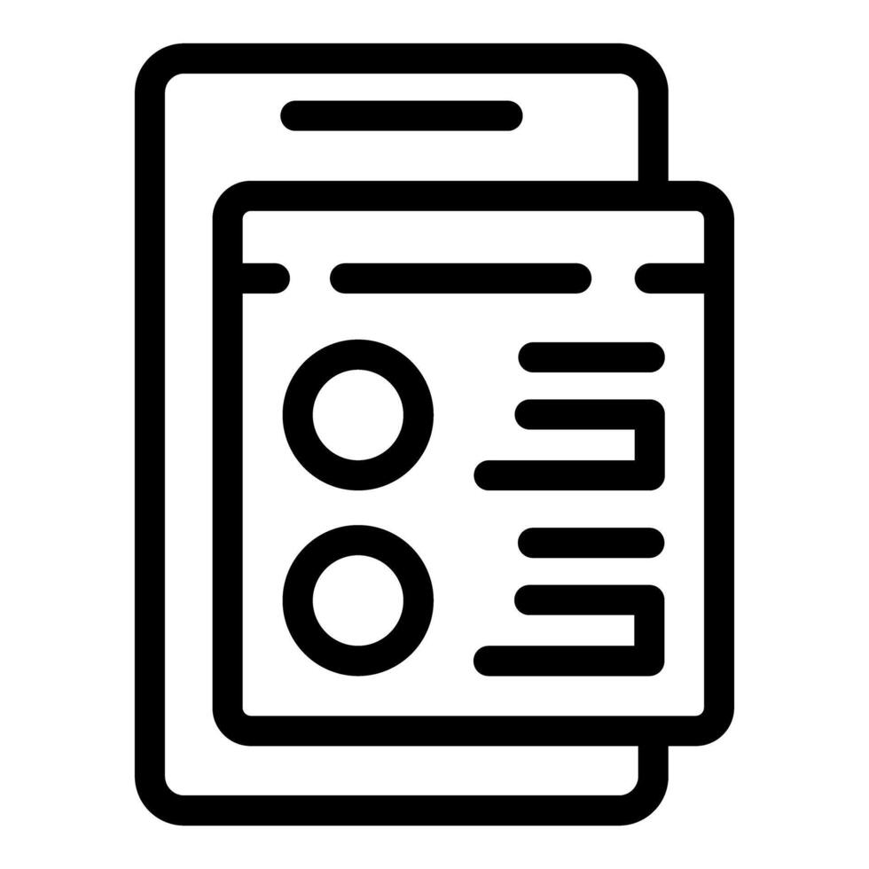 Modern smartphone and speaker icon design vector