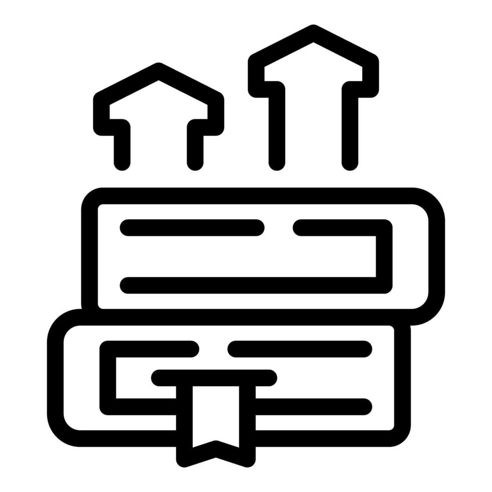 Black and white illustration of different air conditioning symbols vector