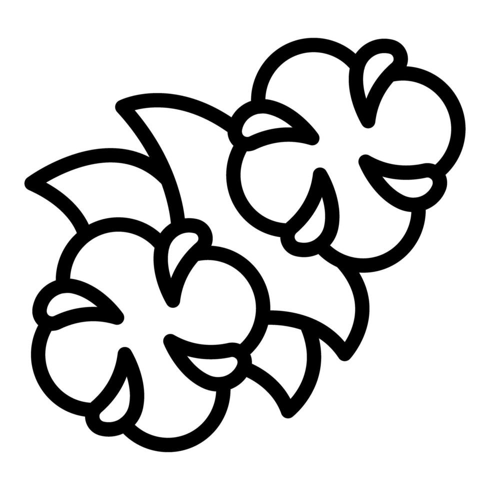 Black and white line art of pansy flowers vector