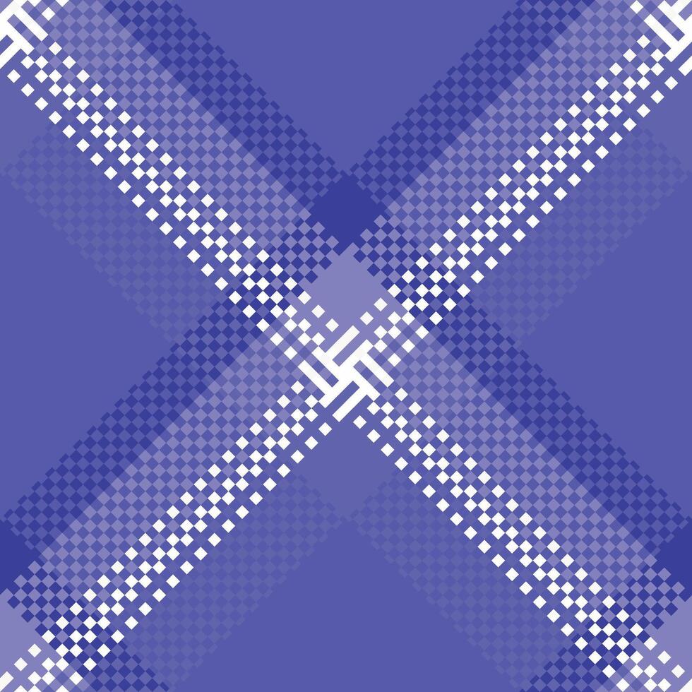 Plaid Pattern Seamless. Classic Scottish Tartan Design. Template for Design Ornament. Seamless Fabric Texture. vector