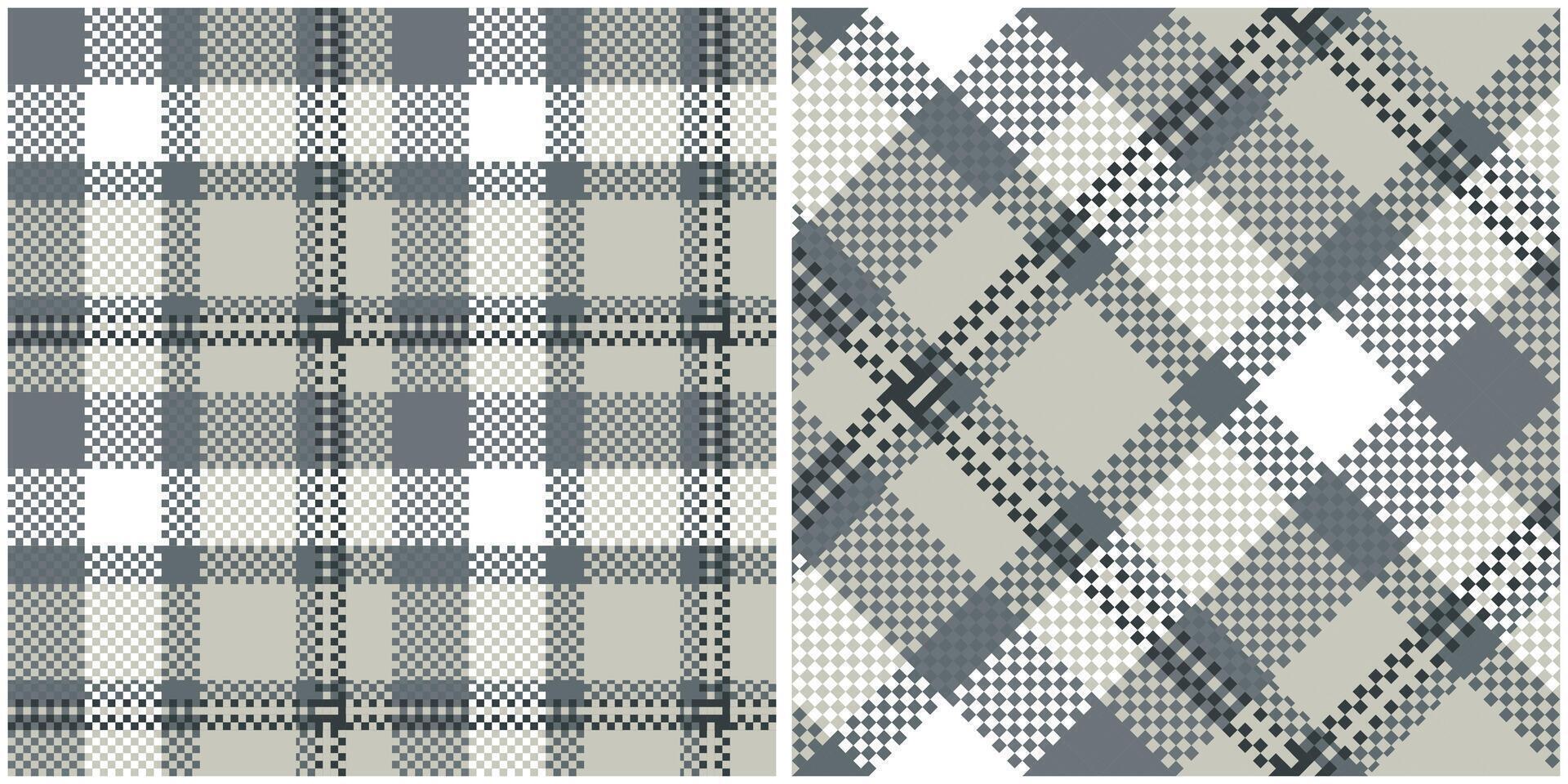 Tartan Seamless Pattern. Sweet Pastel Plaid Patterns Template for Design Ornament. Seamless Fabric Texture. vector