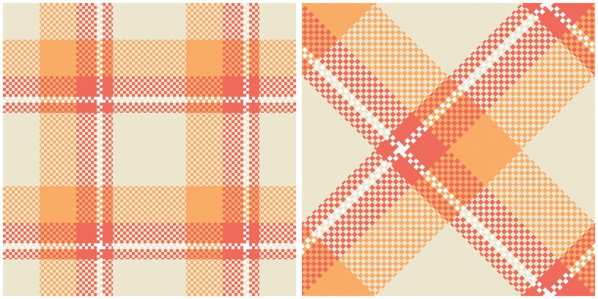 Plaid Patterns Seamless. Gingham Patterns Template for Design Ornament. Seamless Fabric Texture. vector