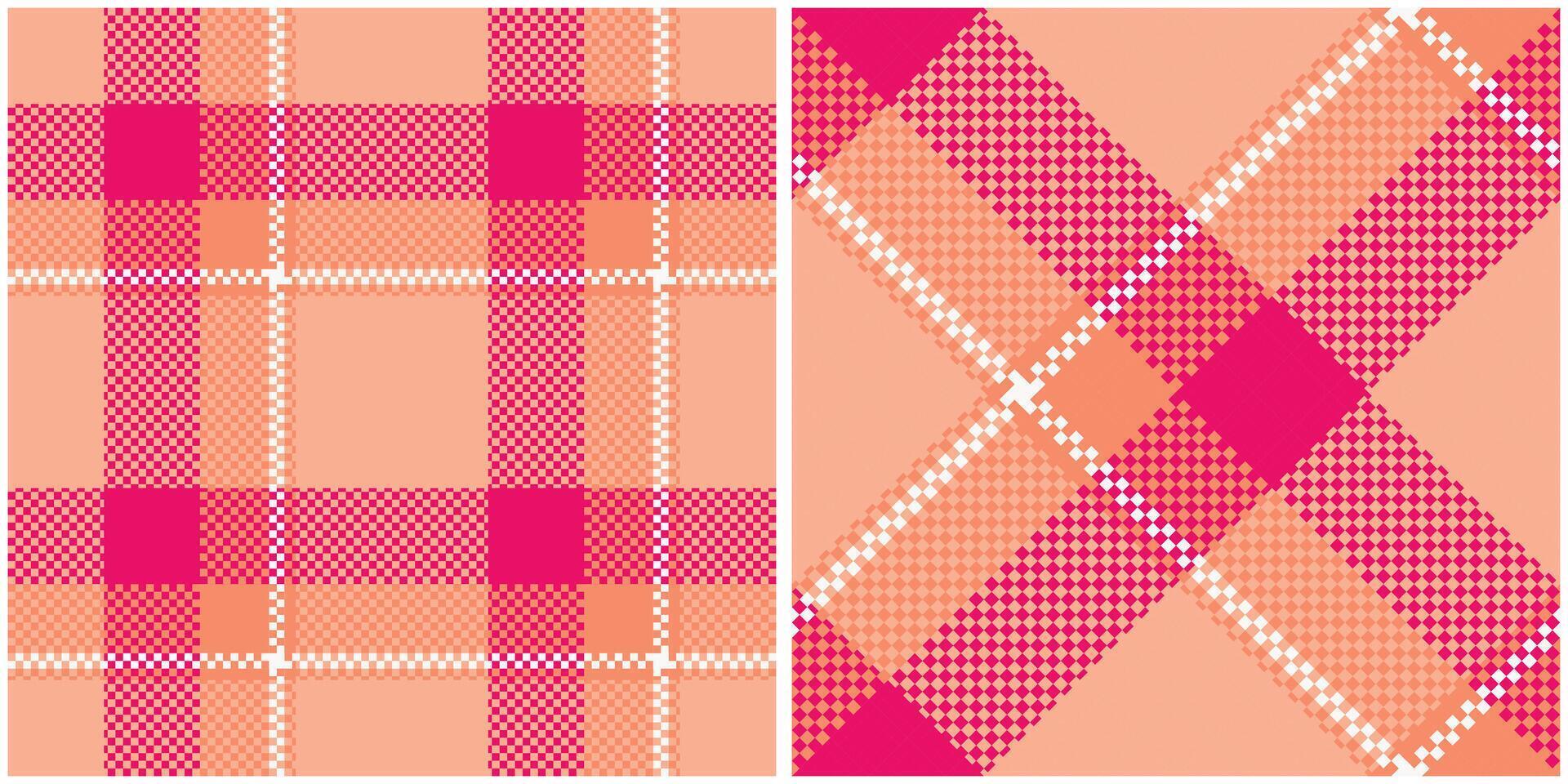 Plaid Patterns Seamless. Abstract Check Plaid Pattern Template for Design Ornament. Seamless Fabric Texture. vector