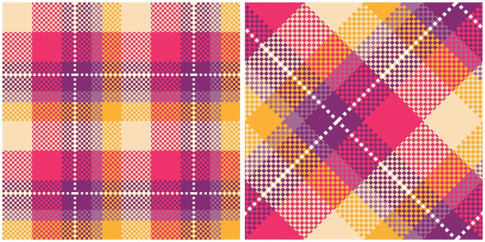 Scottish Tartan Pattern. Tartan Seamless Pattern for Shirt Printing,clothes, Dresses, Tablecloths, Blankets, Bedding, Paper,quilt,fabric and Other Textile Products. vector