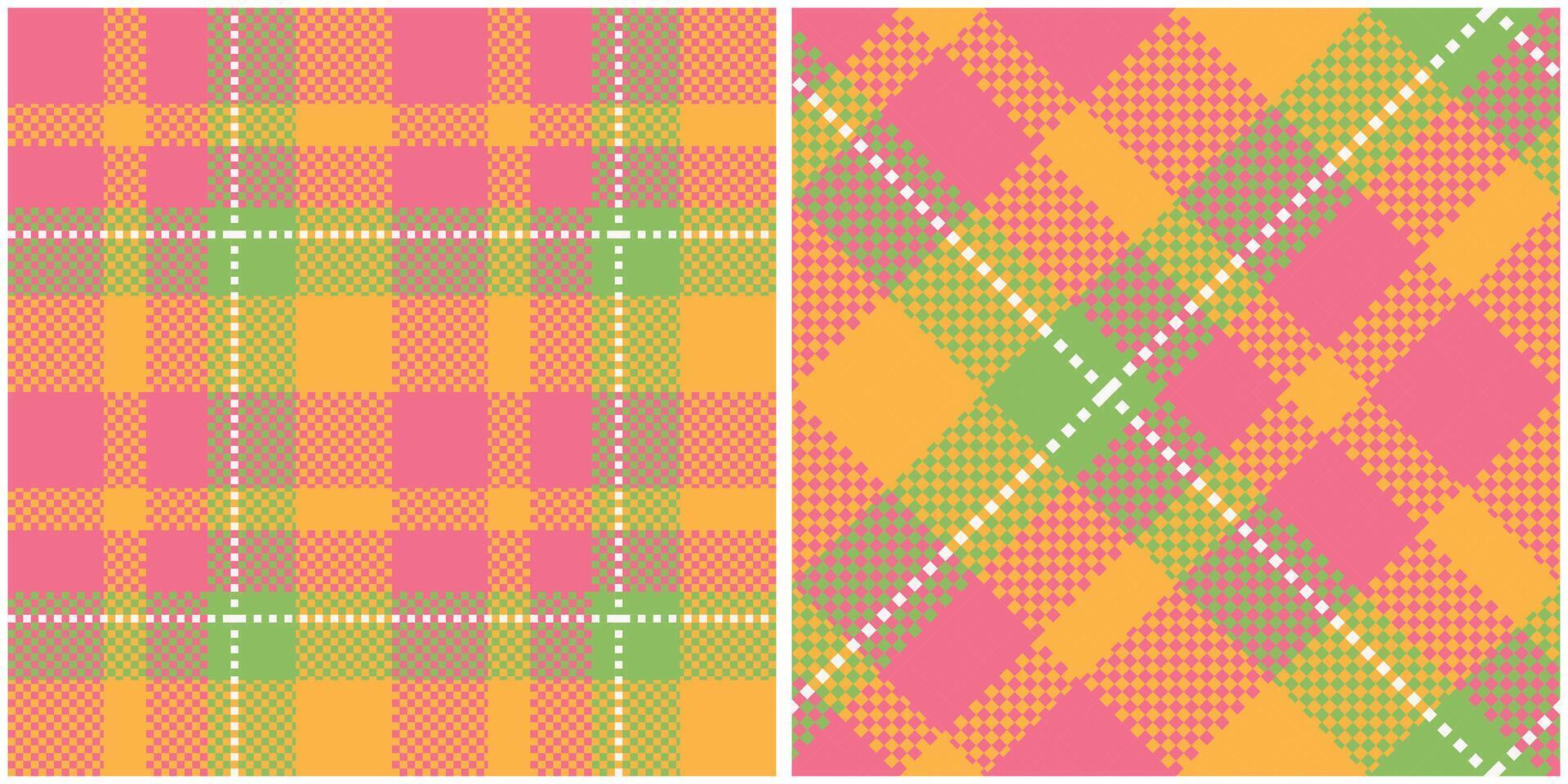 Scottish Tartan Pattern. Tartan Plaid Seamless Pattern. Traditional Scottish Woven Fabric. Lumberjack Shirt Flannel Textile. Pattern Tile Swatch Included. vector