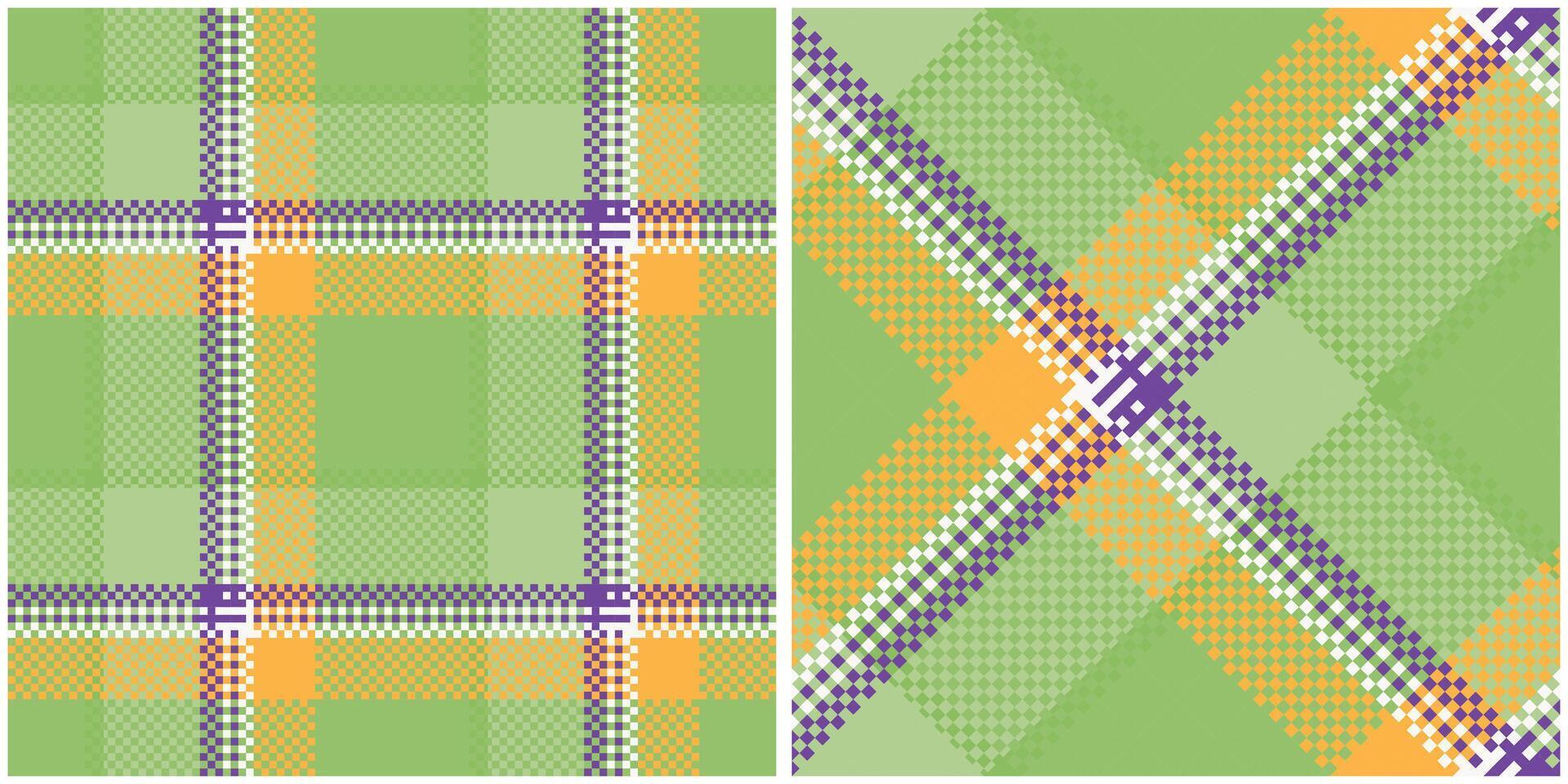 Scottish Tartan Pattern. Scottish Plaid, Template for Design Ornament. Seamless Fabric Texture. vector