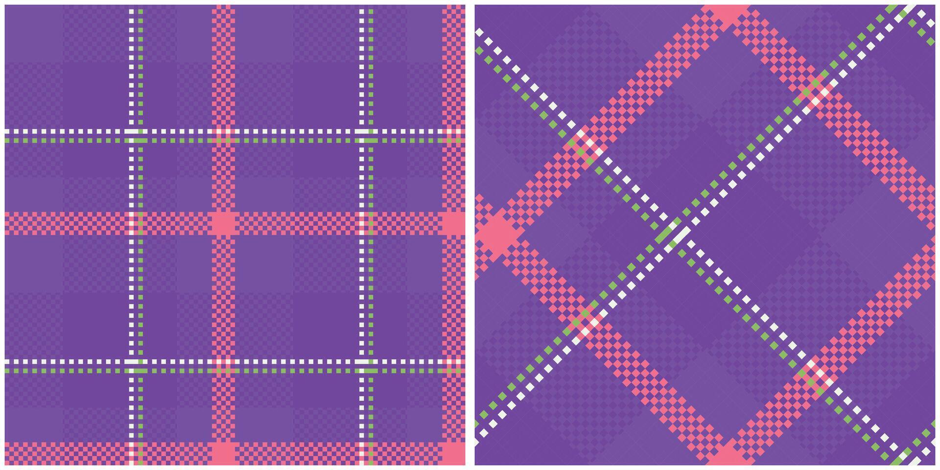 Scottish Tartan Pattern. Tartan Plaid Seamless Pattern. Template for Design Ornament. Seamless Fabric Texture. vector