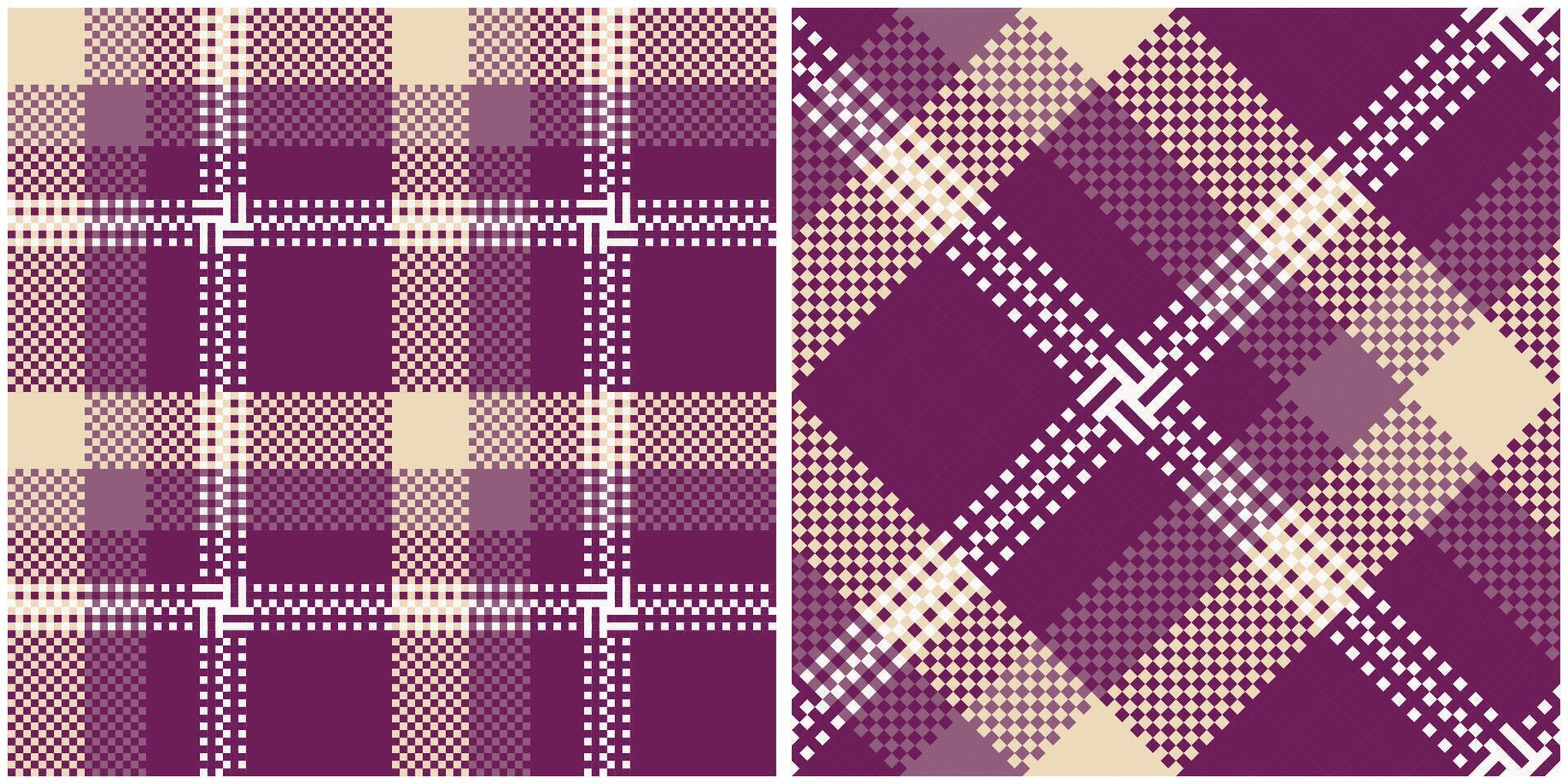 Scottish Tartan Pattern. Abstract Check Plaid Pattern Flannel Shirt Tartan Patterns. Trendy Tiles for Wallpapers. vector