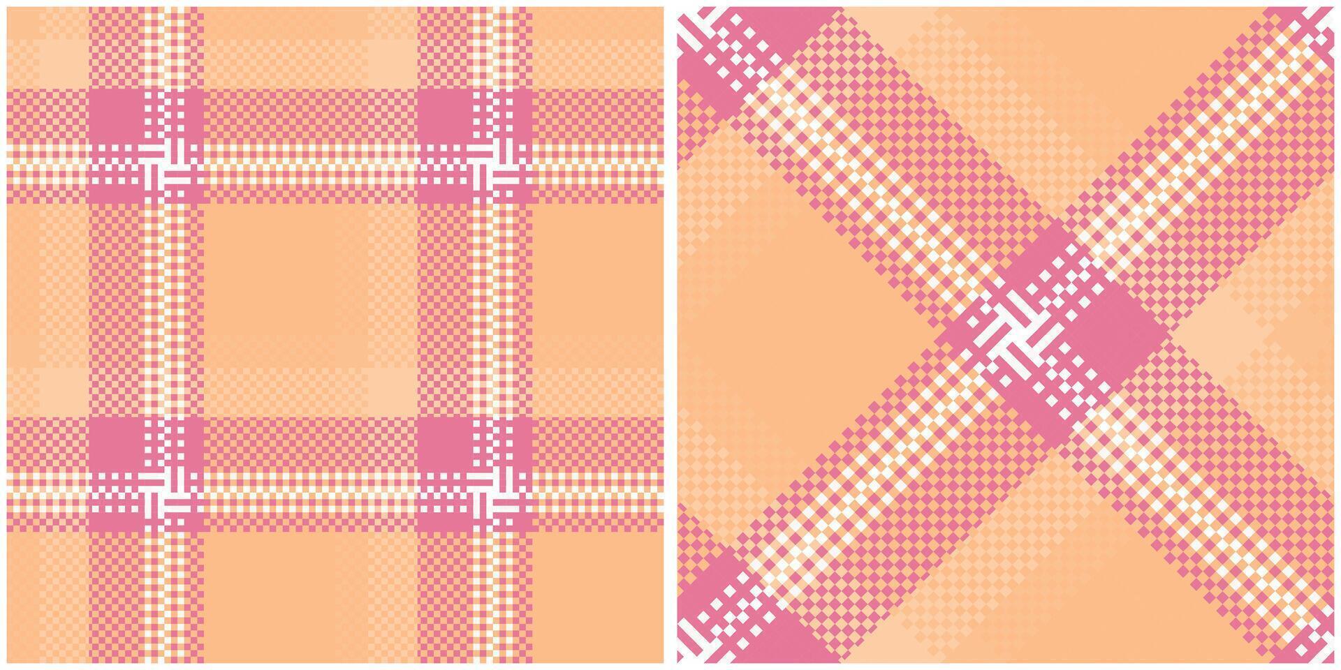 Scottish Tartan Seamless Pattern. Plaid Pattern Seamless Traditional Scottish Woven Fabric. Lumberjack Shirt Flannel Textile. Pattern Tile Swatch Included. vector