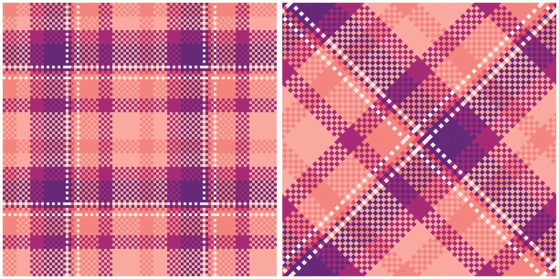 Scottish Tartan Seamless Pattern. Checkerboard Pattern Flannel Shirt Tartan Patterns. Trendy Tiles for Wallpapers. vector