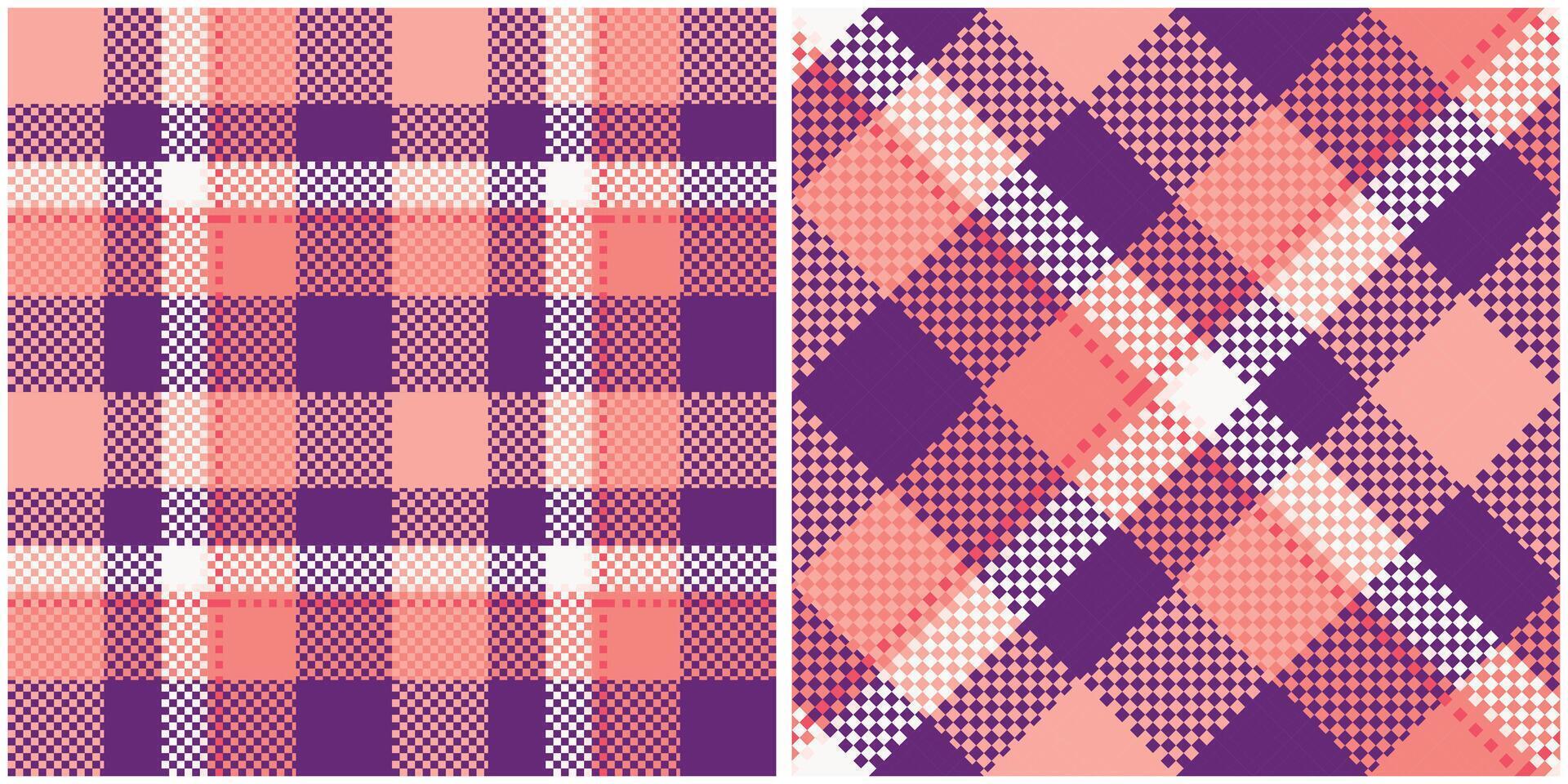 Scottish Tartan Seamless Pattern. Checkerboard Pattern for Scarf, Dress, Skirt, Other Modern Spring Autumn Winter Fashion Textile Design. vector
