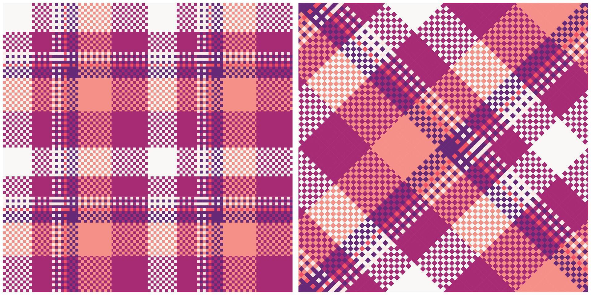 Scottish Tartan Seamless Pattern. Gingham Patterns Flannel Shirt Tartan Patterns. Trendy Tiles for Wallpapers. vector