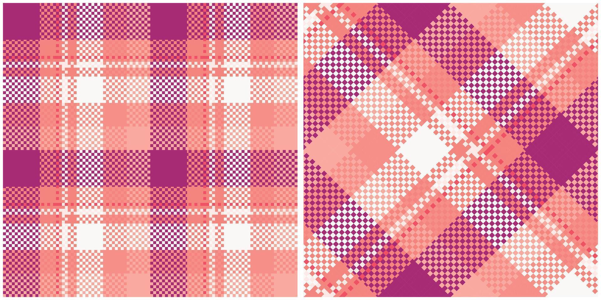 Scottish Tartan Seamless Pattern. Gingham Patterns Template for Design Ornament. Seamless Fabric Texture. vector