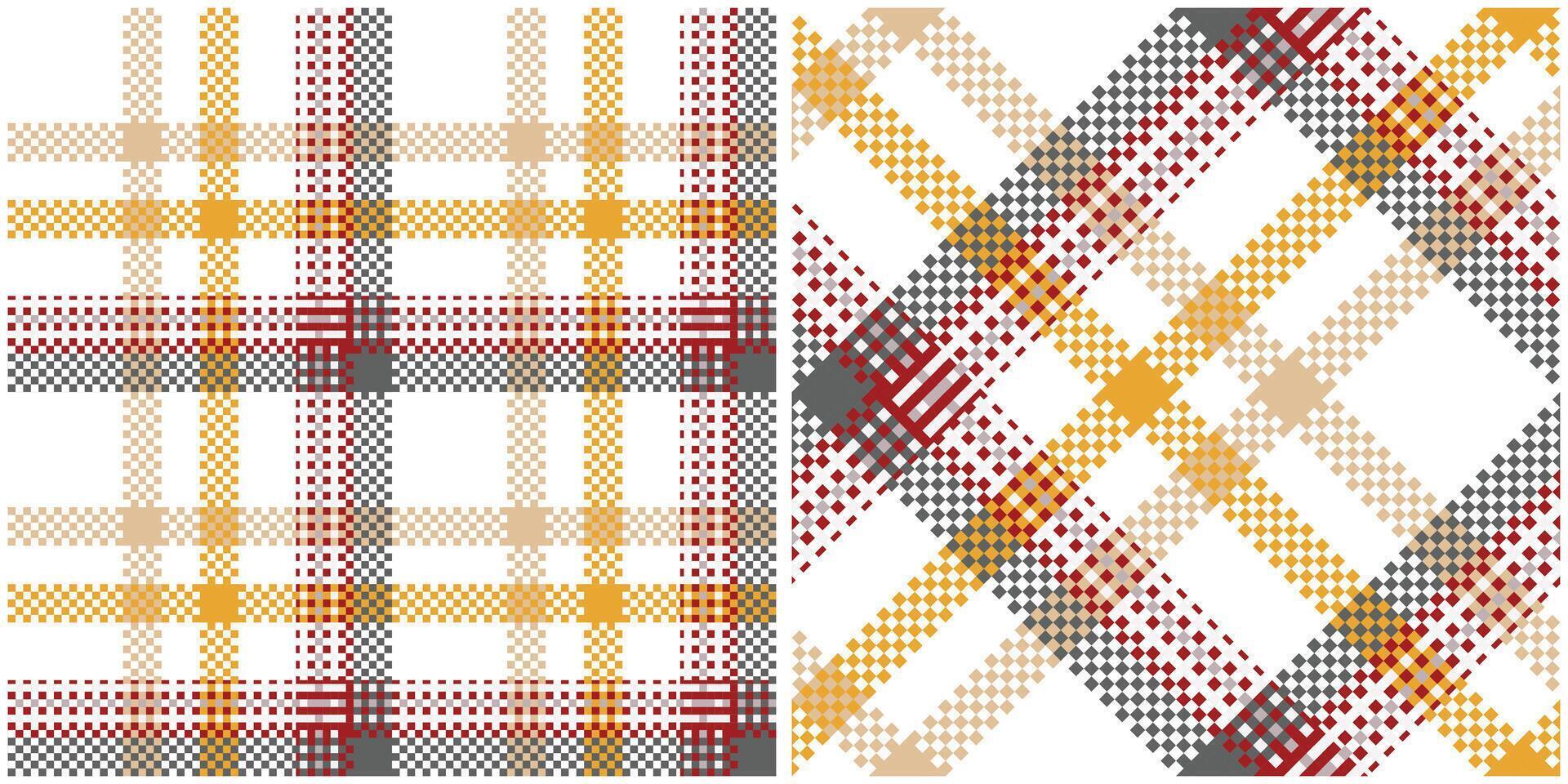 Tartan Seamless Pattern. Sweet Checkerboard Pattern Template for Design Ornament. Seamless Fabric Texture. vector