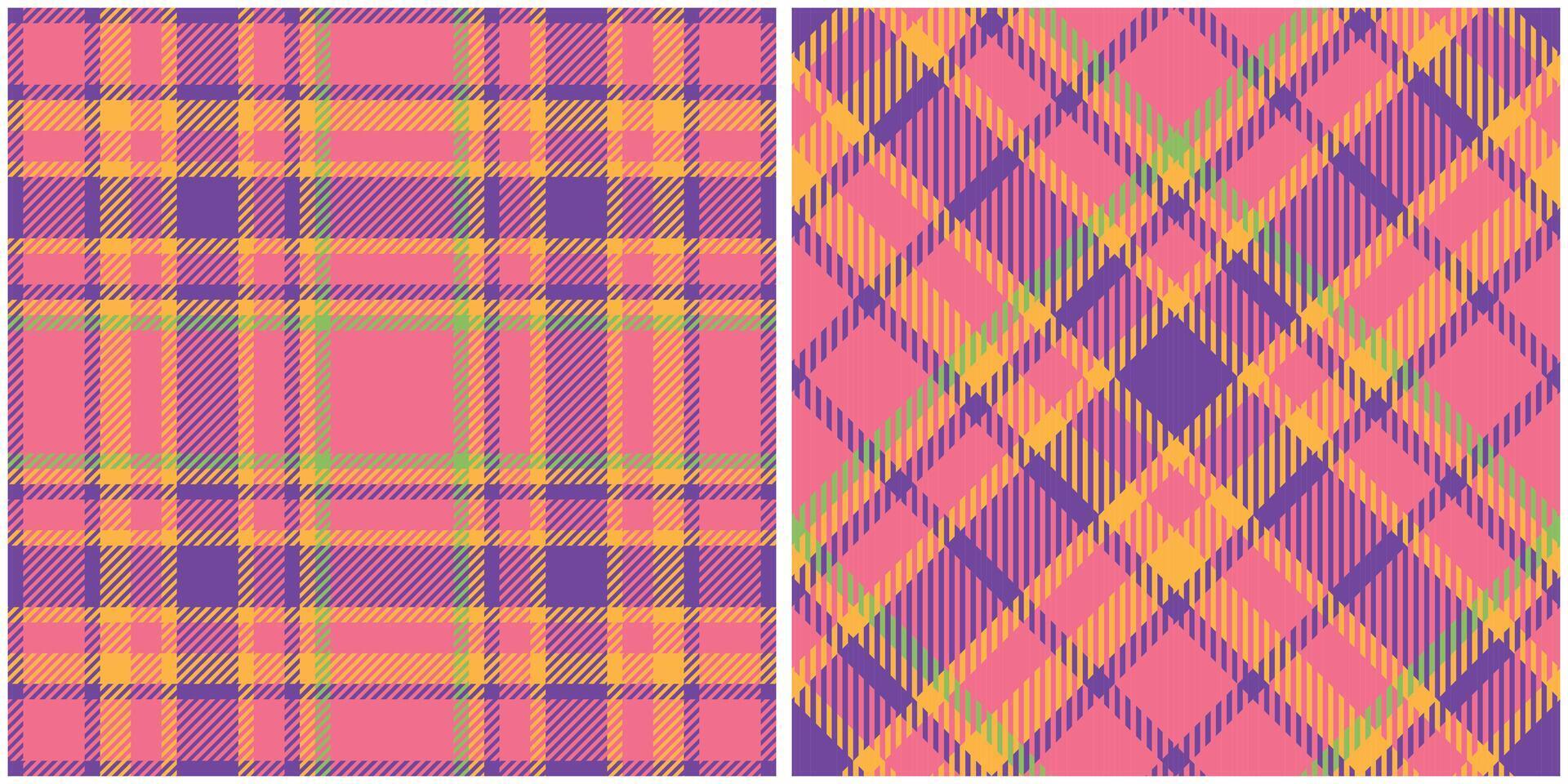 Plaid Patterns Seamless. Gingham Patterns Template for Design Ornament. Seamless Fabric Texture. vector
