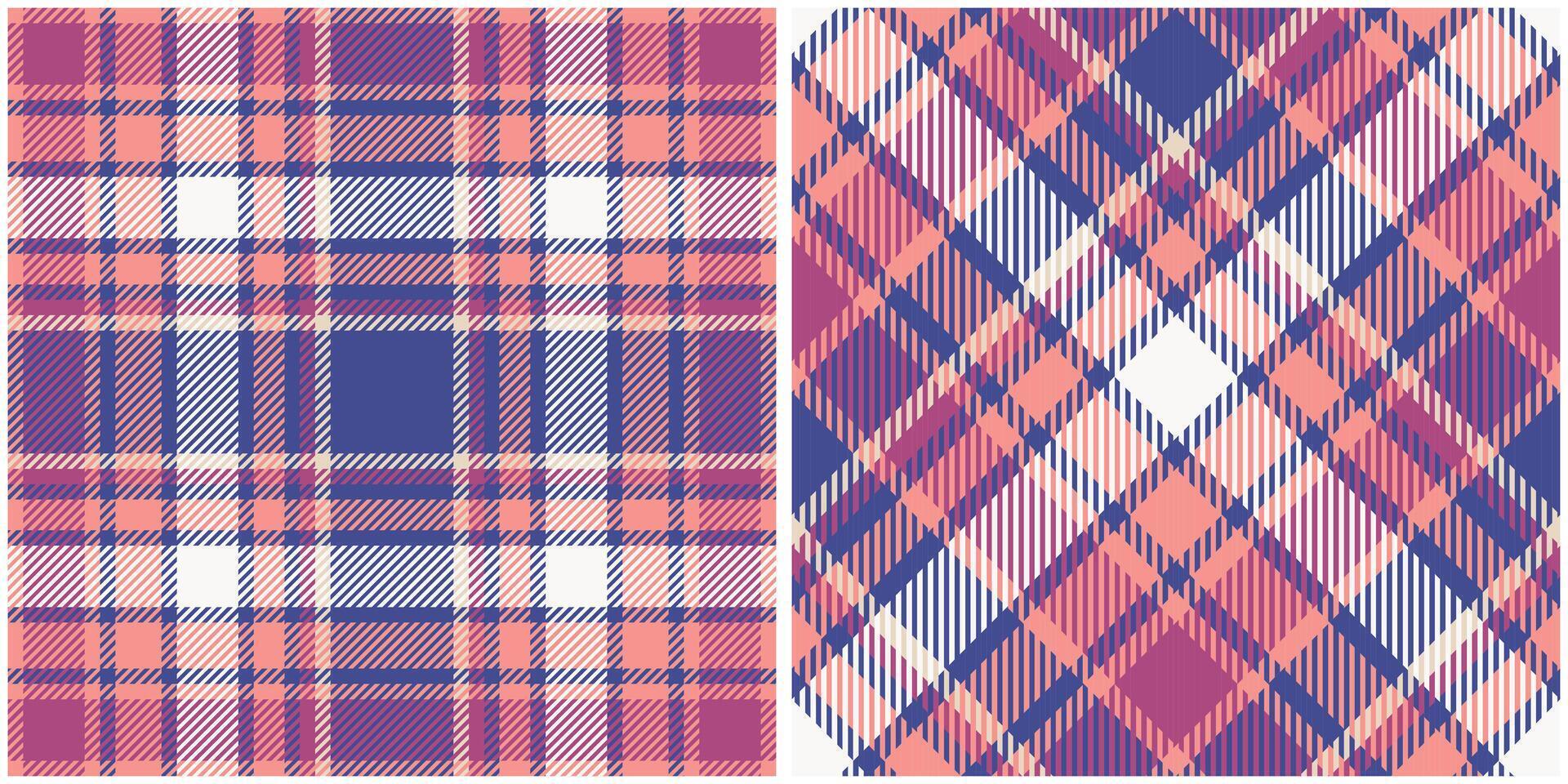 Scottish Tartan Seamless Pattern. Checkerboard Pattern Traditional Scottish Woven Fabric. Lumberjack Shirt Flannel Textile. Pattern Tile Swatch Included. vector