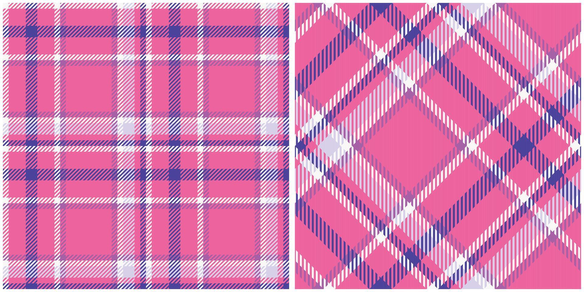 Plaid Pattern Seamless. Classic Plaid Tartan Traditional Scottish Woven Fabric. Lumberjack Shirt Flannel Textile. Pattern Tile Swatch Included. vector