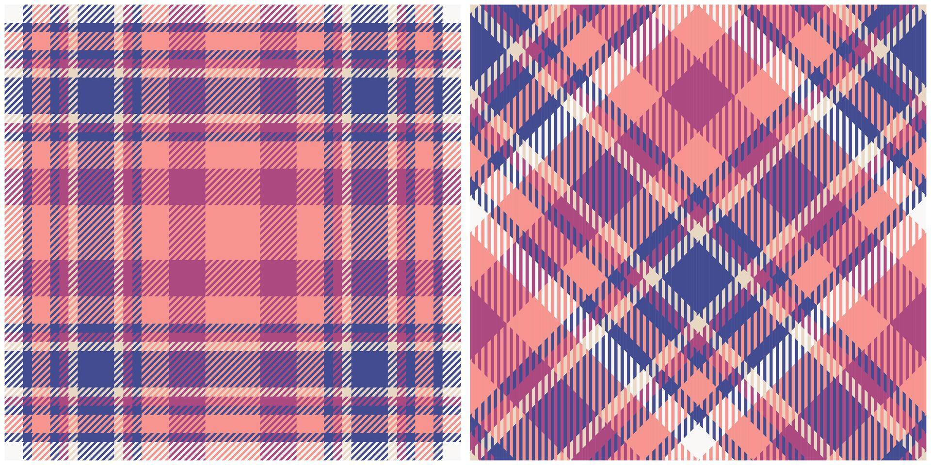 Scottish Tartan Seamless Pattern. Checkerboard Pattern Traditional Scottish Woven Fabric. Lumberjack Shirt Flannel Textile. Pattern Tile Swatch Included. vector