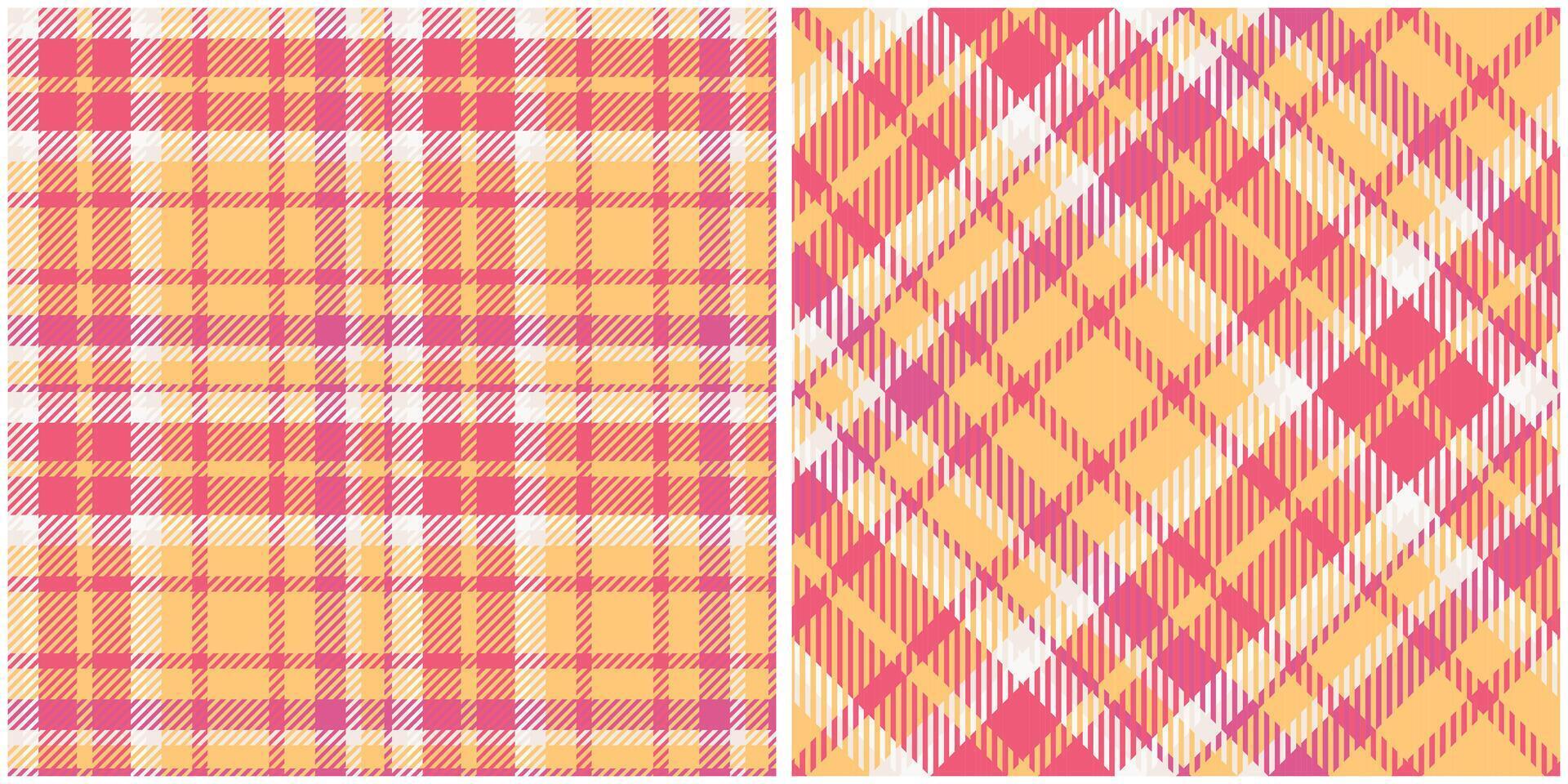 Scottish Tartan Seamless Pattern. Abstract Check Plaid Pattern Seamless Tartan Illustration Set for Scarf, Blanket, Other Modern Spring Summer Autumn Winter Holiday Fabric Print. vector