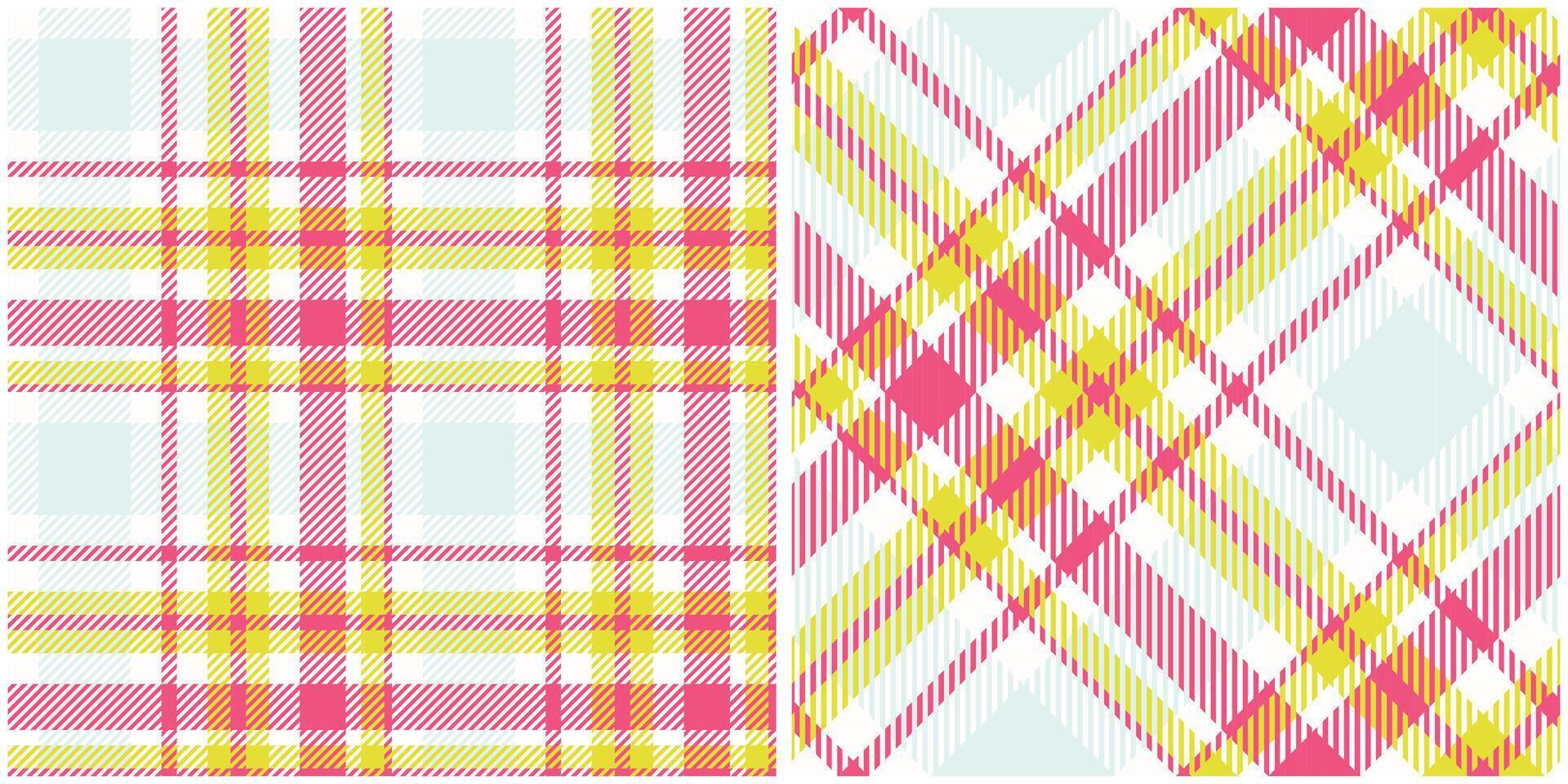Tartan Plaid Seamless Pattern. Classic Plaid Tartan. Seamless Tartan Illustration Set for Scarf, Blanket, Other Modern Spring Summer Autumn Winter Holiday Fabric Print. vector