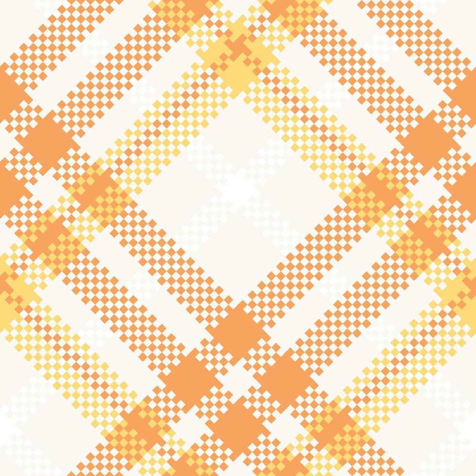 Tartan Pattern Seamless. Sweet Sweet Plaids Pattern Template for Design Ornament. Seamless Fabric Texture. vector
