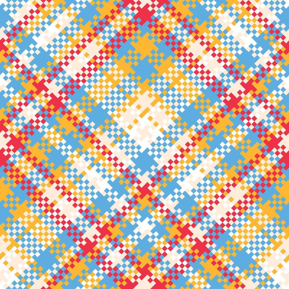 Plaid Patterns Seamless. Checkerboard Pattern Flannel Shirt Tartan Patterns. Trendy Tiles for Wallpapers. vector