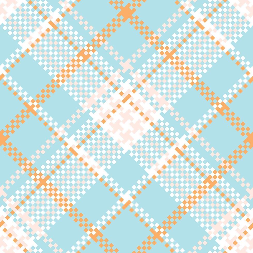 Scottish Tartan Pattern. Checkerboard Pattern Template for Design Ornament. Seamless Fabric Texture. vector