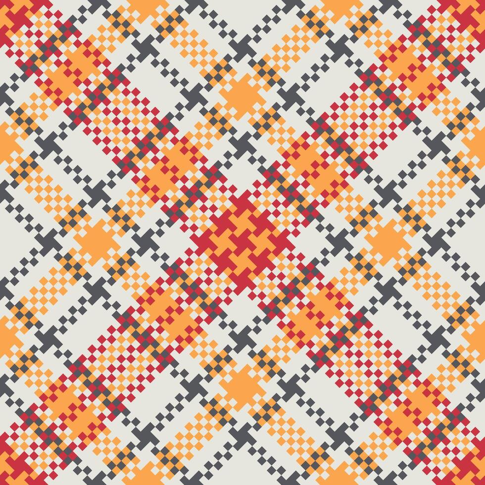 Classic Scottish Tartan Design. Checkerboard Pattern. for Shirt Printing,clothes, Dresses, Tablecloths, Blankets, Bedding, Paper,quilt,fabric and Other Textile Products. vector