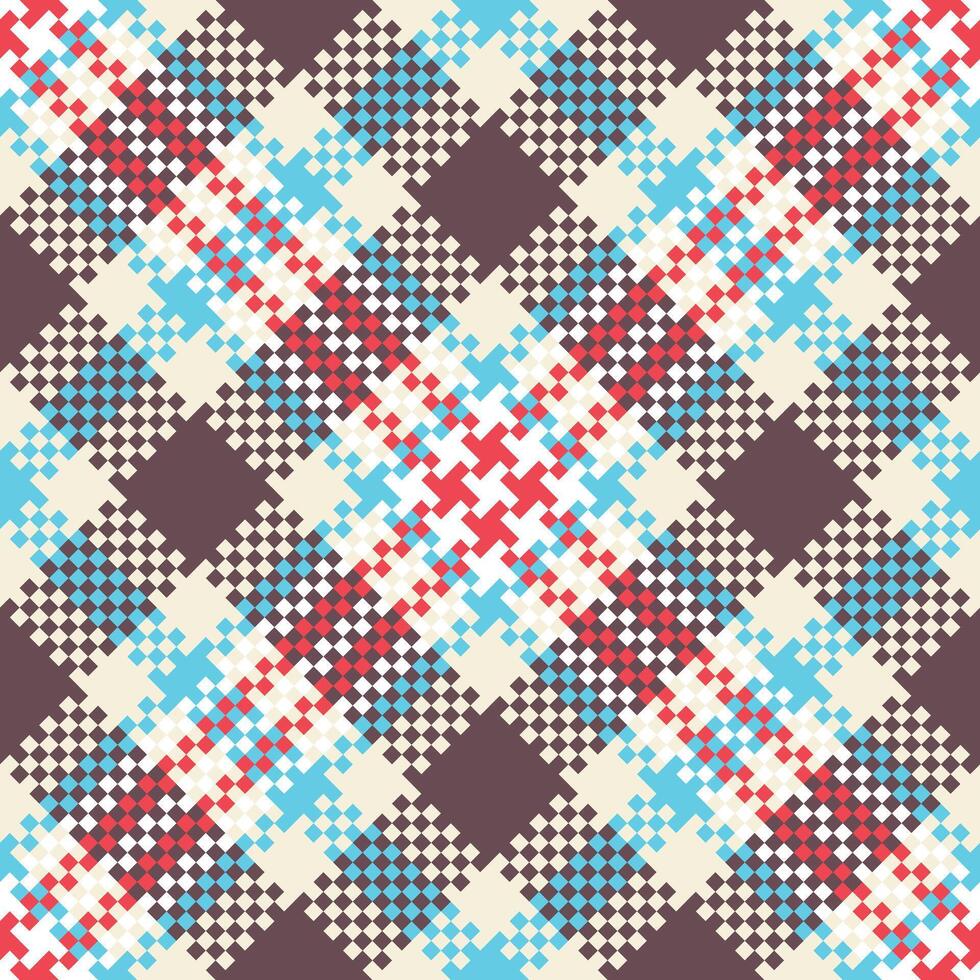 Classic Scottish Tartan Design. Gingham Patterns. for Shirt Printing,clothes, Dresses, Tablecloths, Blankets, Bedding, Paper,quilt,fabric and Other Textile Products. vector
