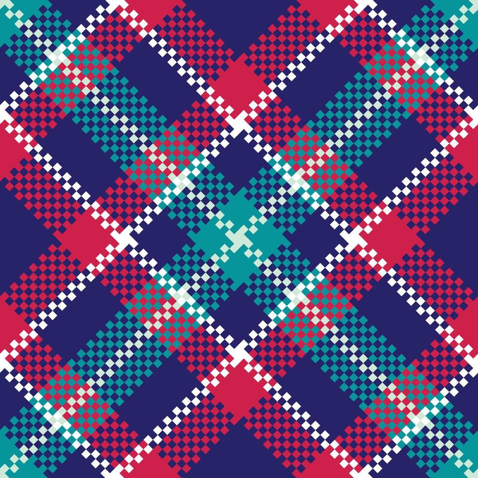 Tartan Plaid Pattern Seamless. Gingham Patterns. for Shirt Printing,clothes, Dresses, Tablecloths, Blankets, Bedding, Paper,quilt,fabric and Other Textile Products. vector
