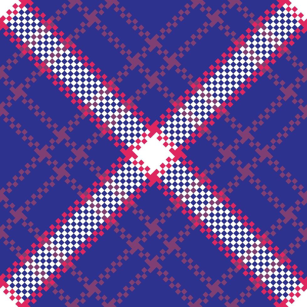 Scottish Tartan Plaid Seamless Pattern, Checkerboard Pattern. Template for Design Ornament. Seamless Fabric Texture. Illustration vector