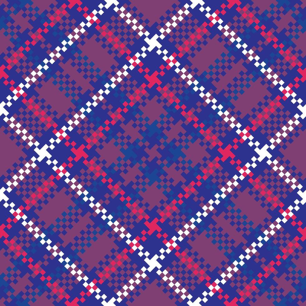 Scottish Tartan Plaid Seamless Pattern, Checkerboard Pattern. Traditional Scottish Woven Fabric. Lumberjack Shirt Flannel Textile. Pattern Tile Swatch Included. vector