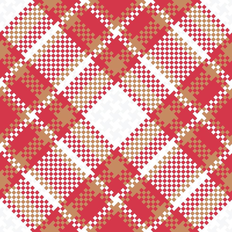 Scottish Tartan Plaid Seamless Pattern, Sweet Plaid Patterns Seamless. Template for Design Ornament. Seamless Fabric Texture. Illustration vector