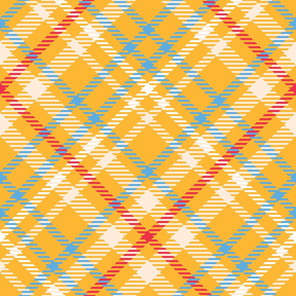 Plaid Patterns Seamless. Checkerboard Pattern Template for Design Ornament. Seamless Fabric Texture. vector