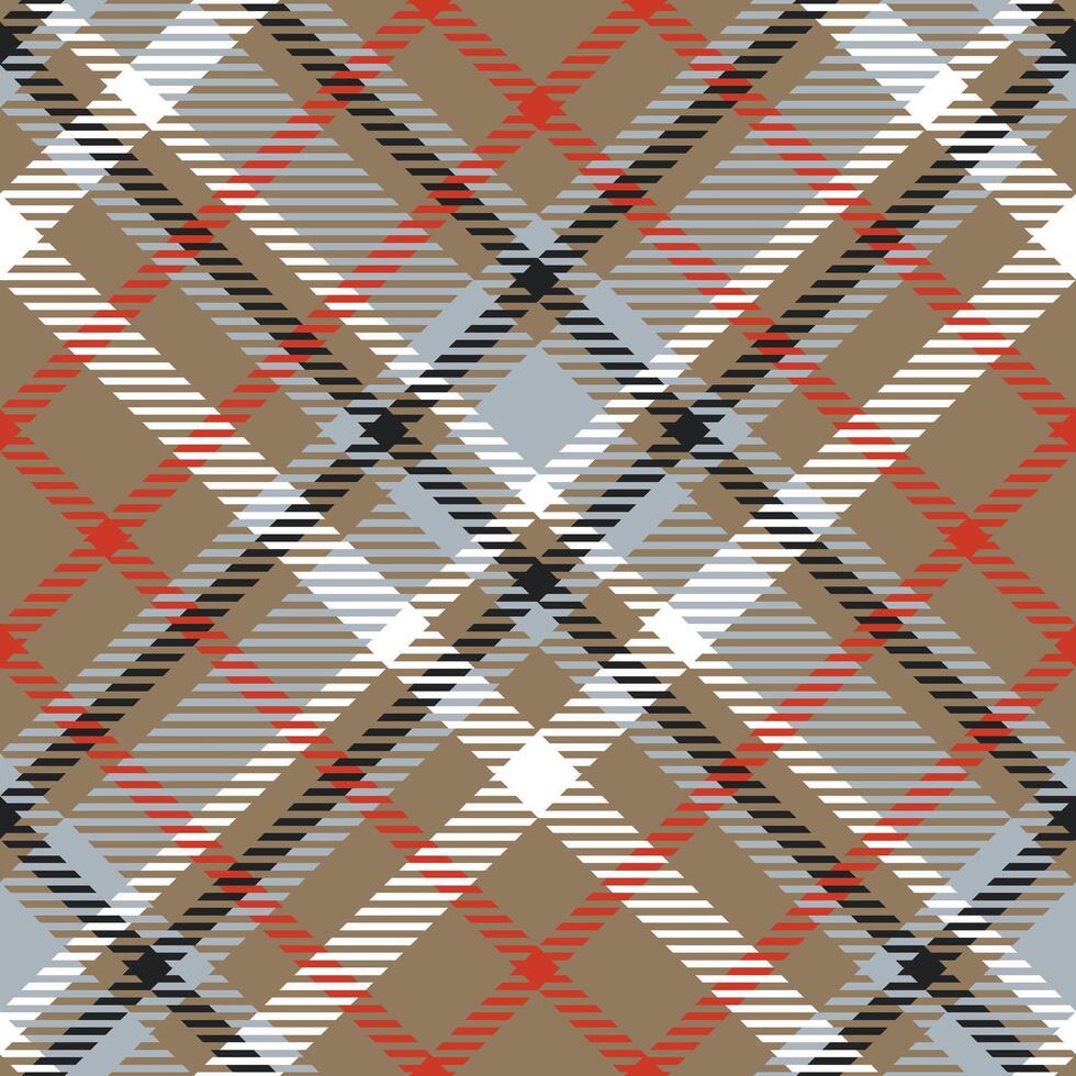 Tartan Plaid Seamless Pattern. Checkerboard Pattern. Template for Design Ornament. Seamless Fabric Texture. vector