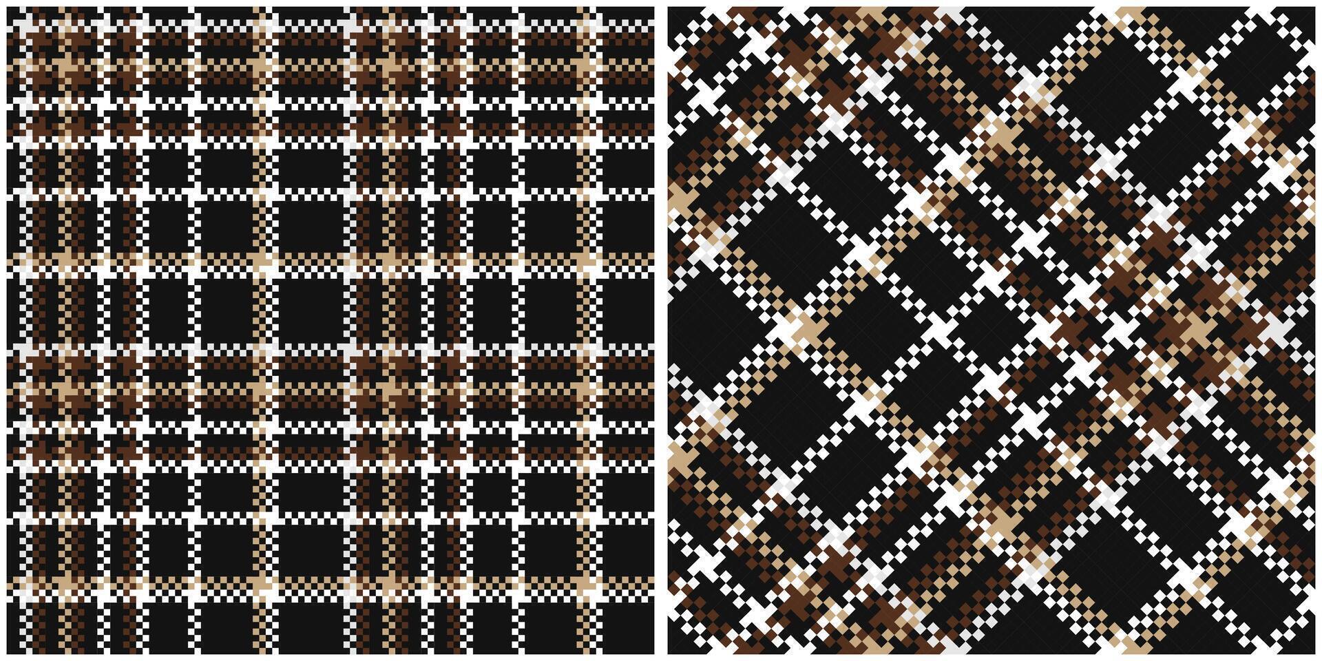 Plaids Pattern Seamless. Checkerboard Pattern Template for Design Ornament. Seamless Fabric Texture. vector