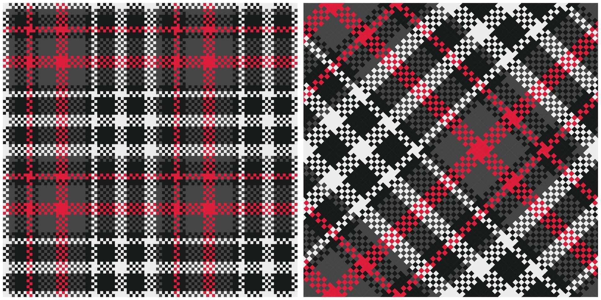 Plaids Pattern Seamless. Scottish Plaid, Template for Design Ornament. Seamless Fabric Texture. vector