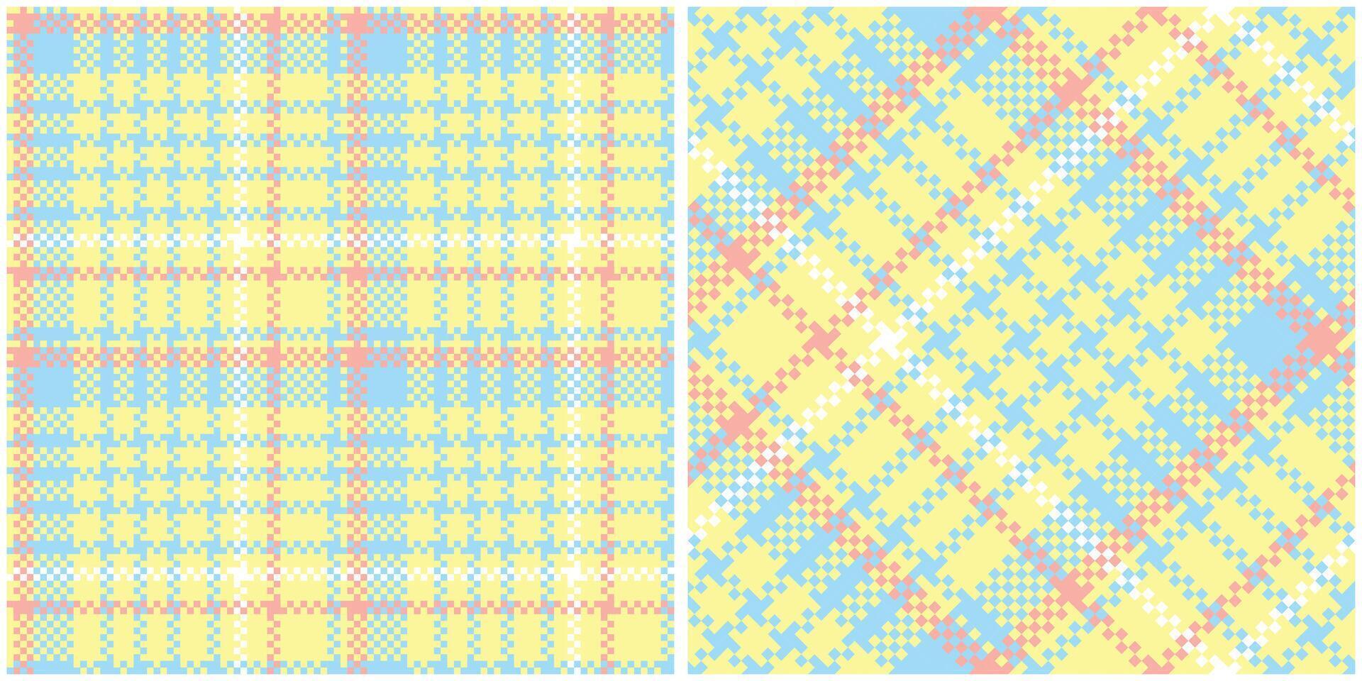 Plaid Pattern Seamless. Scottish Plaid, Flannel Shirt Tartan Patterns. Trendy Tiles for Wallpapers. vector