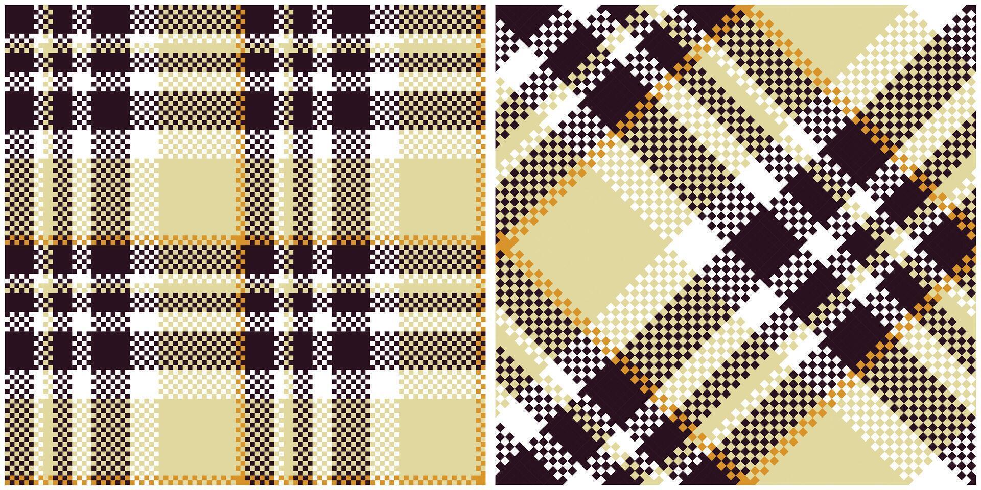 Plaid Patterns Seamless. Scottish Tartan Pattern Template for Design Ornament. Seamless Fabric Texture. vector