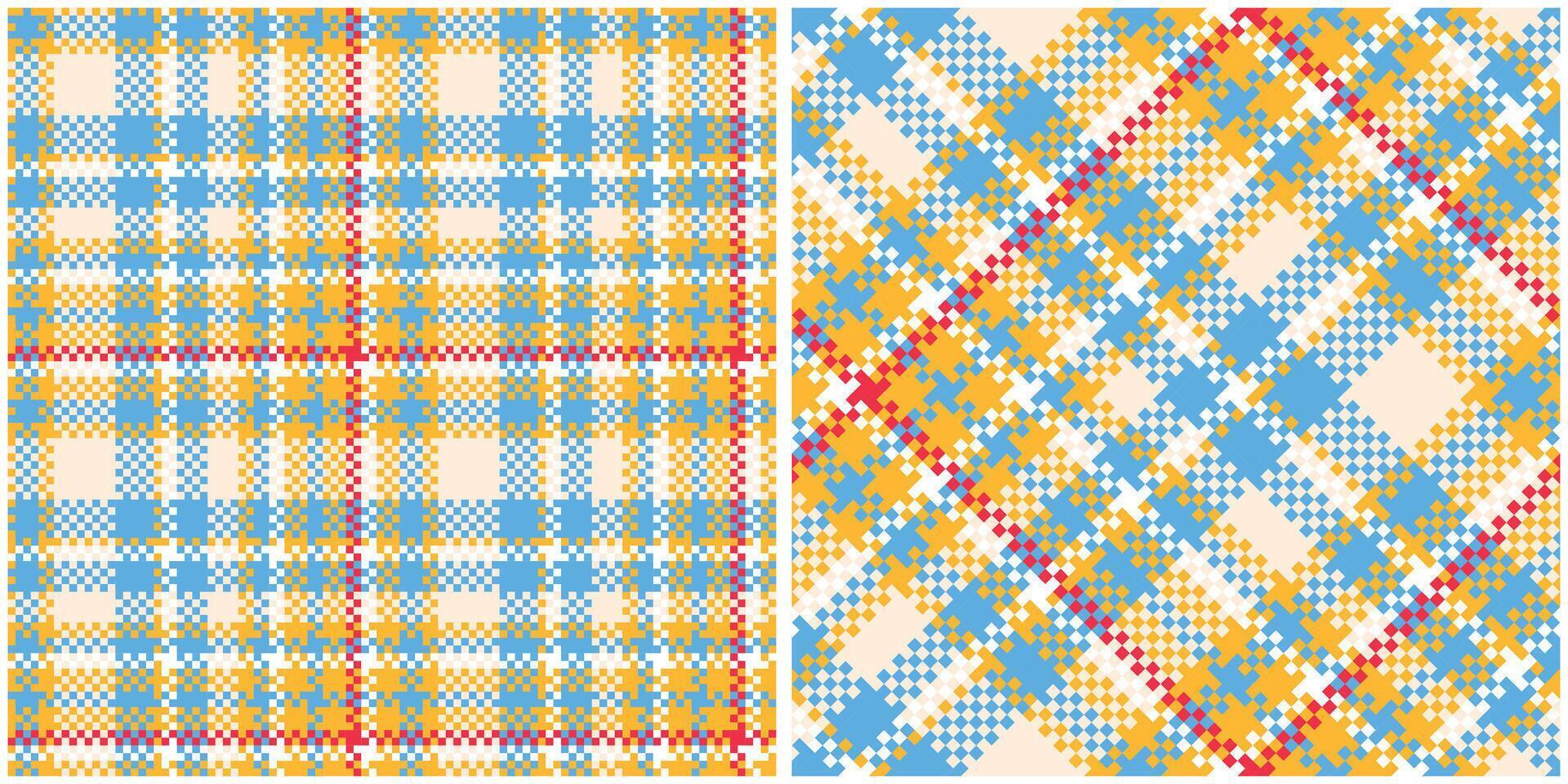 Plaid Patterns Seamless. Checkerboard Pattern for Scarf, Dress, Skirt, Other Modern Spring Autumn Winter Fashion Textile Design. vector