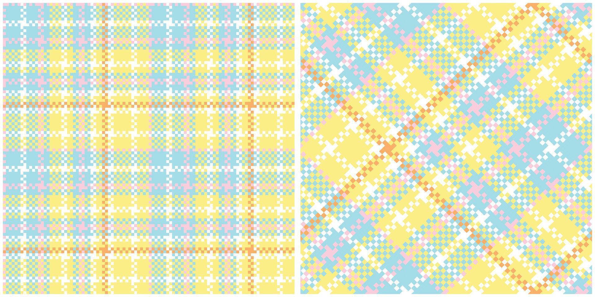 Scottish Tartan Seamless Pattern. Traditional Scottish Checkered Background. Template for Design Ornament. Seamless Fabric Texture. vector