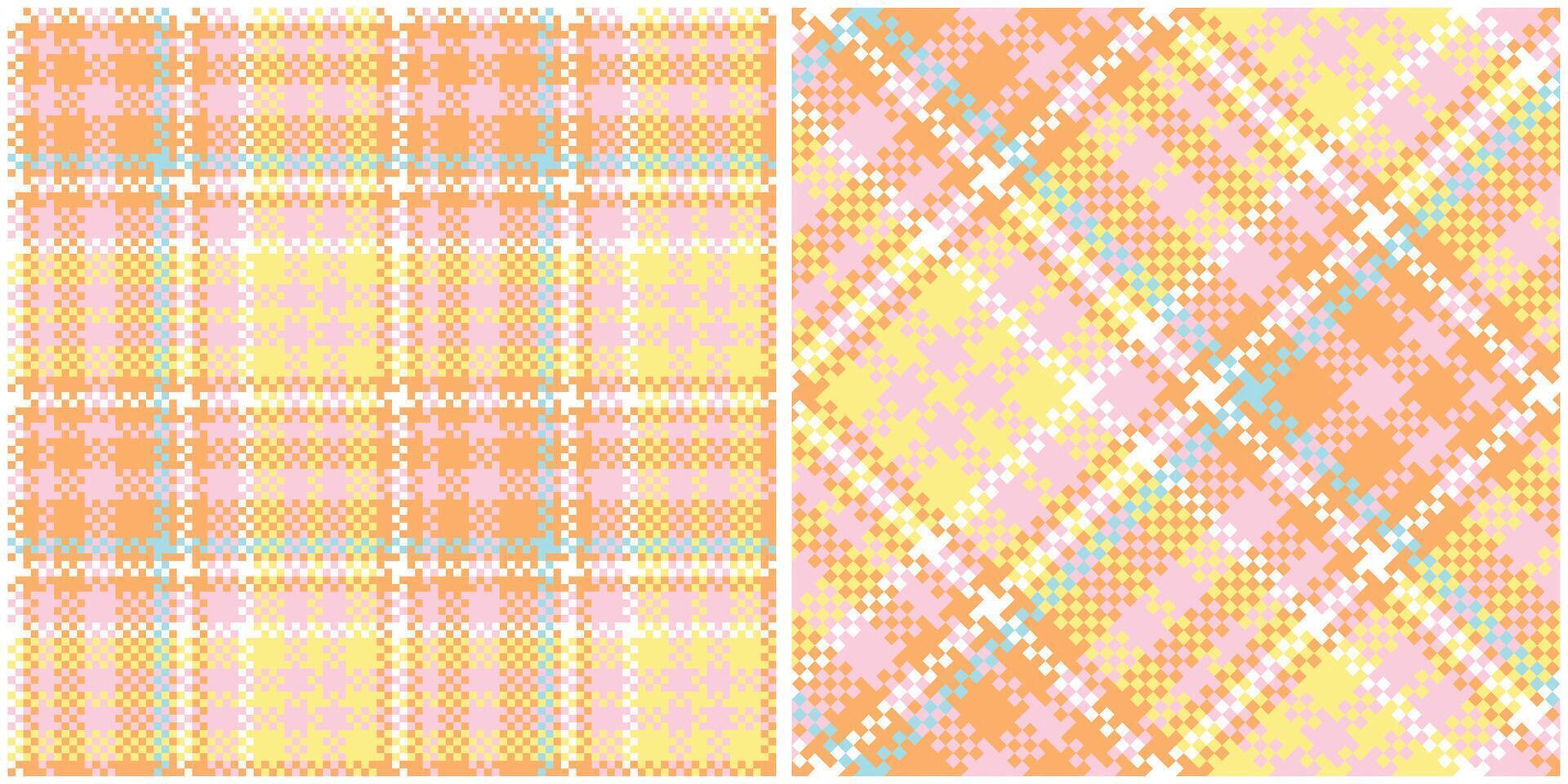Scottish Tartan Seamless Pattern. Abstract Check Plaid Pattern Traditional Scottish Woven Fabric. Lumberjack Shirt Flannel Textile. Pattern Tile Swatch Included. vector