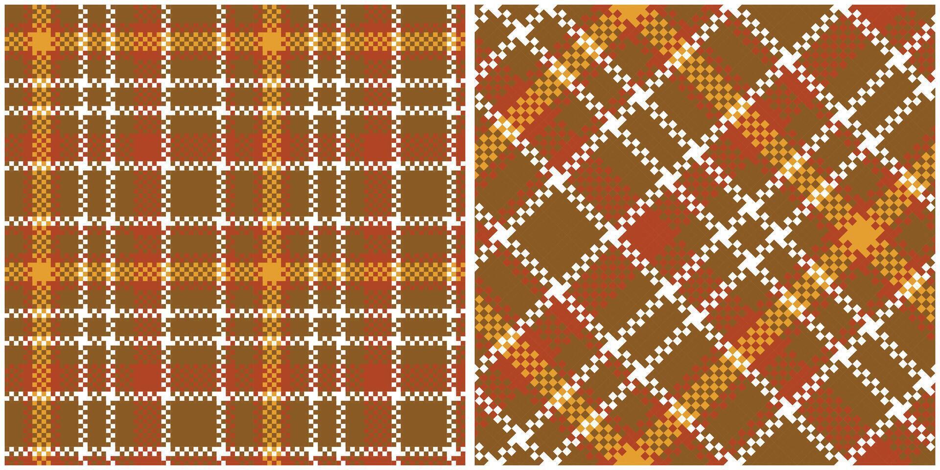 Classic Scottish Tartan Design. Plaid Patterns Seamless. Template for Design Ornament. Seamless Fabric Texture. vector