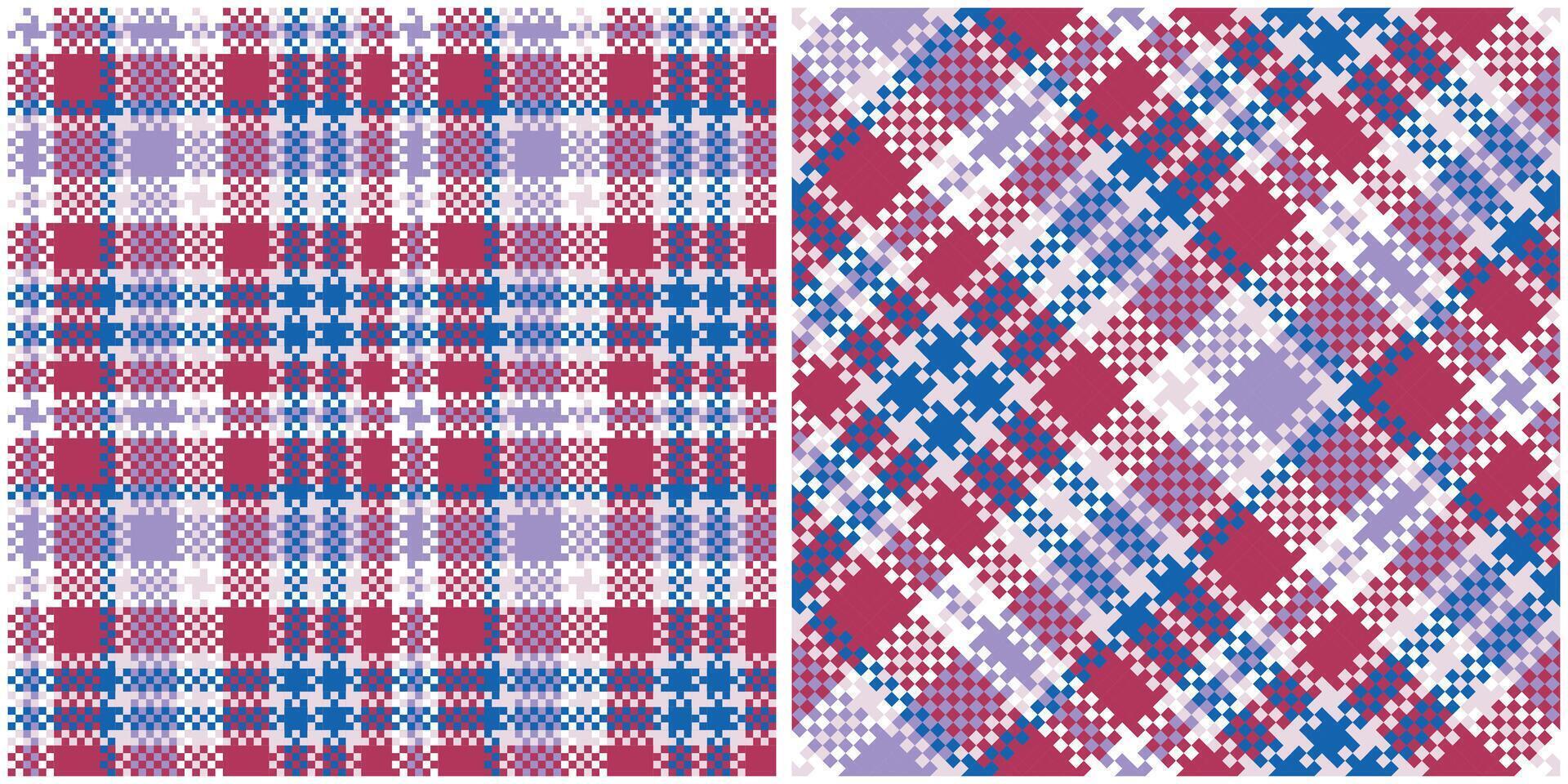 Tartan Plaid Seamless Pattern. Gingham Patterns. Flannel Shirt Tartan Patterns. Trendy Tiles Illustration for Wallpapers. vector