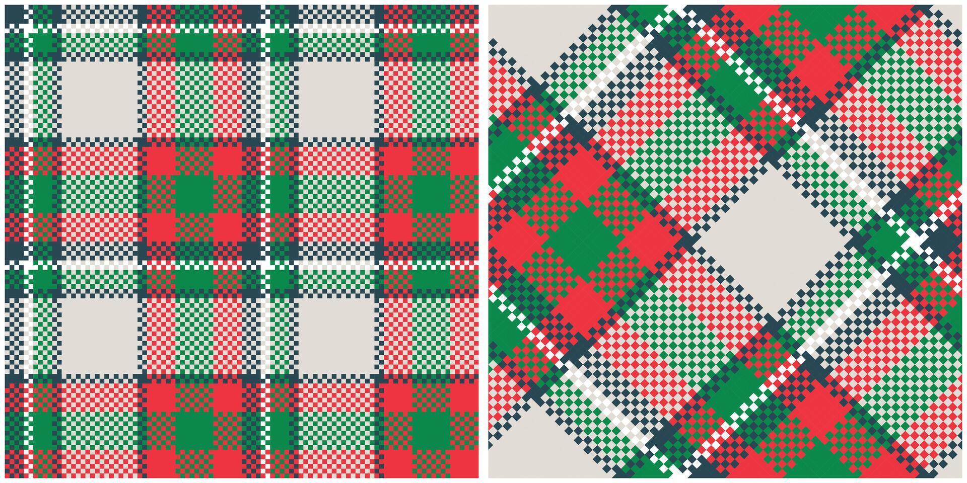 Tartan Plaid Seamless Pattern. Checkerboard Pattern. Template for Design Ornament. Seamless Fabric Texture. Illustration vector