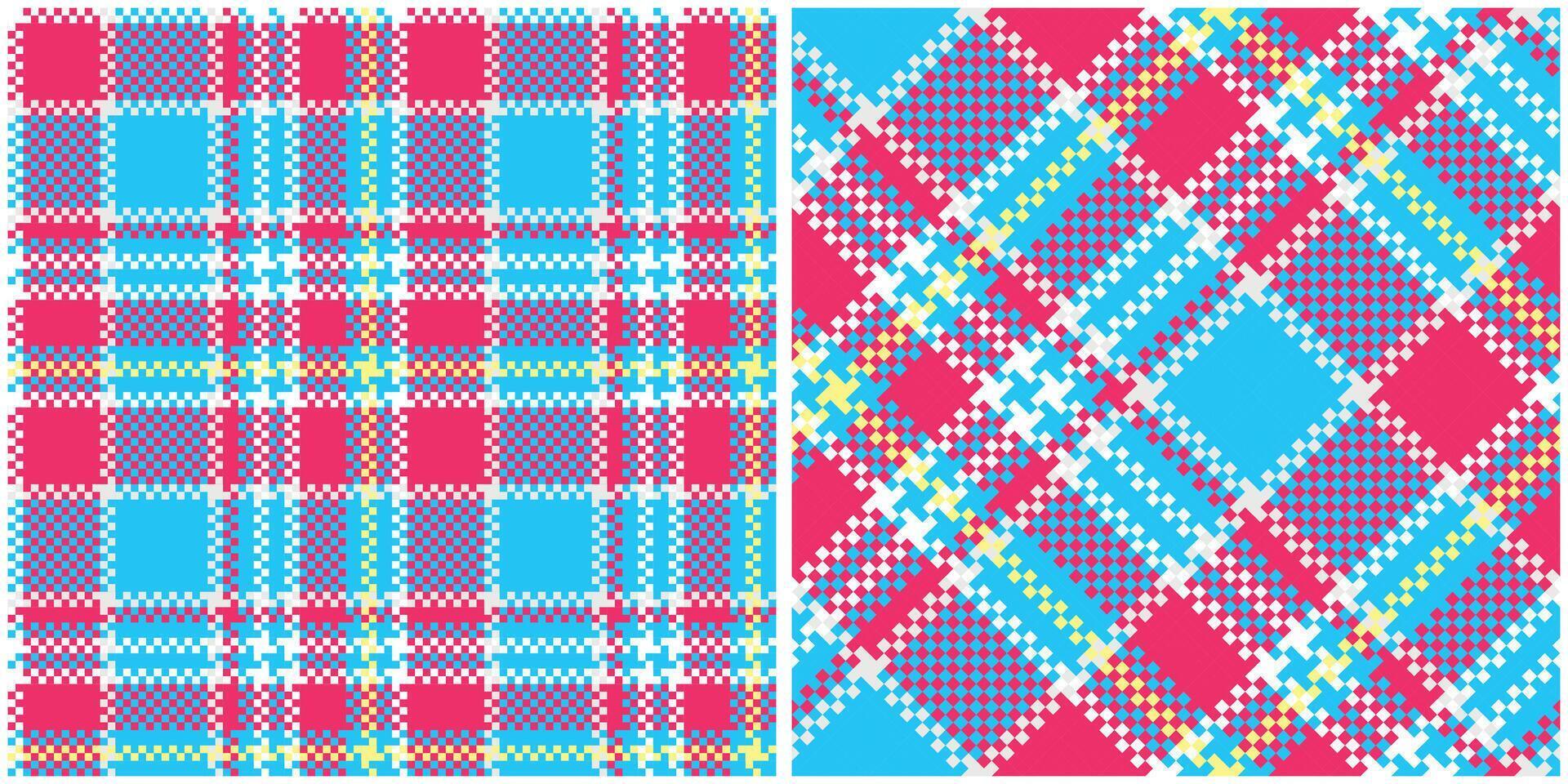 Tartan Plaid Seamless Pattern. Traditional Scottish Checkered Background. Template for Design Ornament. Seamless Fabric Texture. Illustration vector